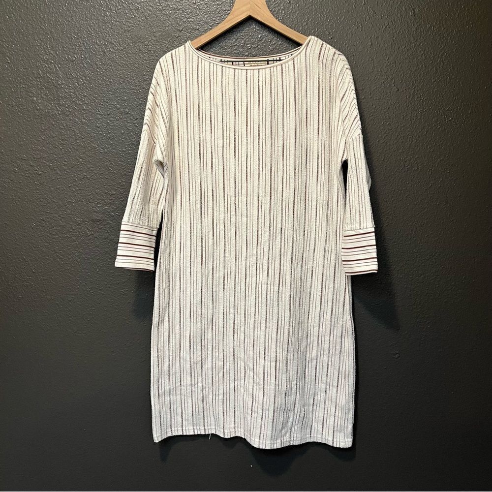 Roolee stripe textured dress small
